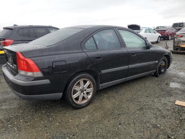 YV1RS58D222118347 - 2002 VOLVO S60 2.4T BLACK photo 3