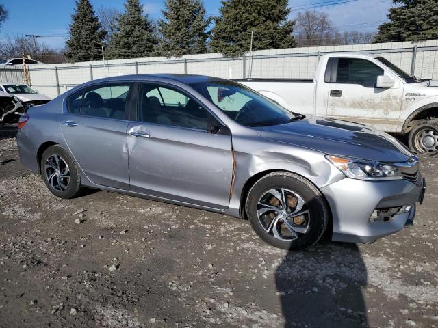 1HGCR2F36HA228592 - 2017 HONDA ACCORD LX SILVER photo 4