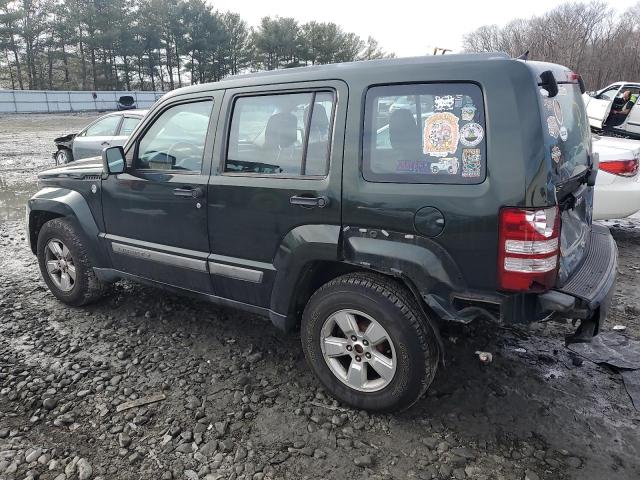 1J4PN2GKXBW577552 - 2011 JEEP LIBERTY SPORT GREEN photo 2