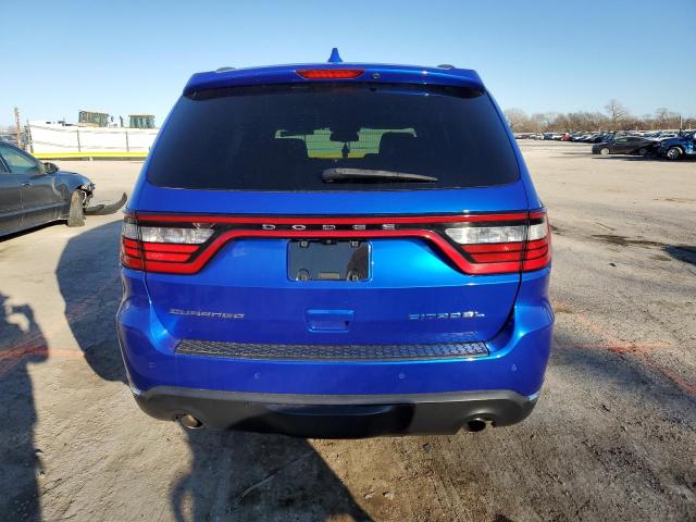 1C4SDHET4EC483674 - 2014 DODGE DURANGO CITADEL BLUE photo 6