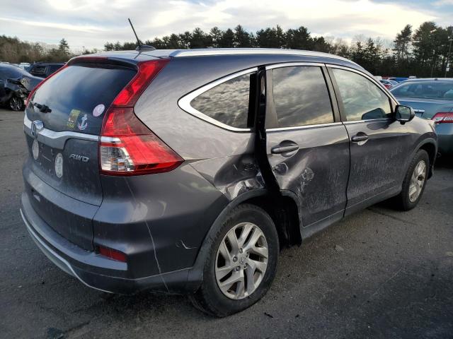 2HKRM4H7XFH606423 - 2015 HONDA CR-V EXL GRAY photo 3