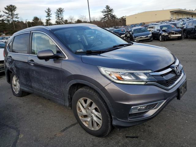 2HKRM4H7XFH606423 - 2015 HONDA CR-V EXL GRAY photo 4