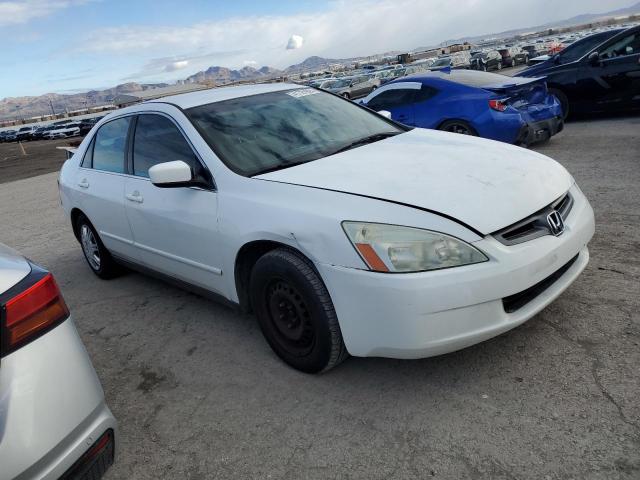 1HGCM56415A049297 - 2005 HONDA ACCORD LX WHITE photo 4