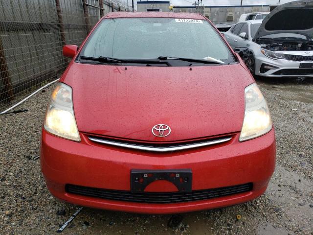 JTDKB20U593489430 - 2009 TOYOTA PRIUS RED photo 5