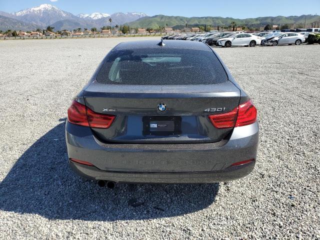 WBA4J3C5XJBB97255 - 2018 BMW 430XI GRAN COUPE GRAY photo 6