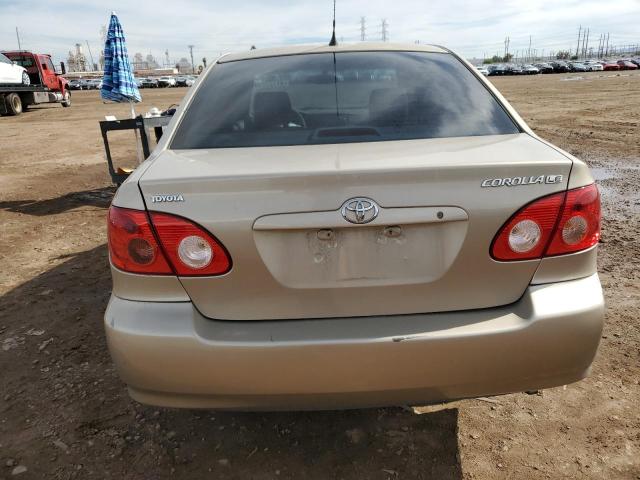 1NXBR30E76Z654292 - 2006 TOYOTA COROLLA CE GOLD photo 6