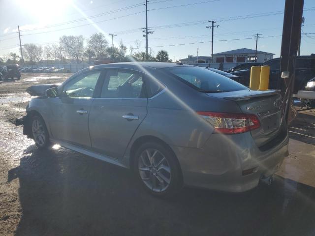 3N1AB7AP1EL646003 - 2014 NISSAN SENTRA S GRAY photo 2