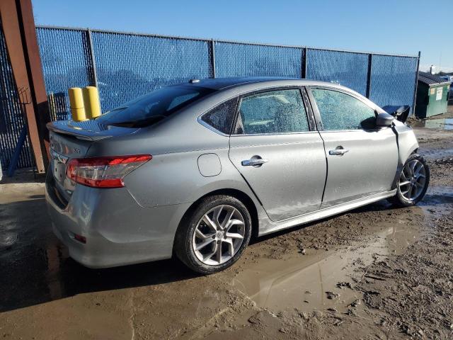 3N1AB7AP1EL646003 - 2014 NISSAN SENTRA S GRAY photo 3