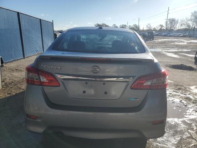 3N1AB7AP1EL646003 - 2014 NISSAN SENTRA S GRAY photo 6