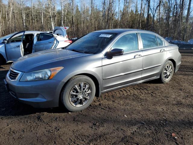 1HGCP26399A803453 - 2009 HONDA ACCORD LX GRAY photo 1