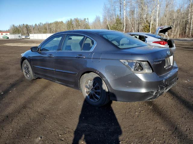 1HGCP26399A803453 - 2009 HONDA ACCORD LX GRAY photo 2