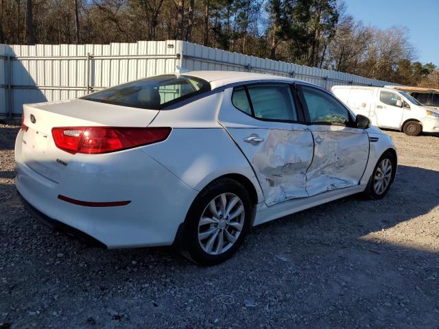 5XXGN4A7XFG514688 - 2015 KIA OPTIMA EX WHITE photo 3