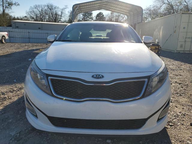 5XXGN4A7XFG514688 - 2015 KIA OPTIMA EX WHITE photo 5