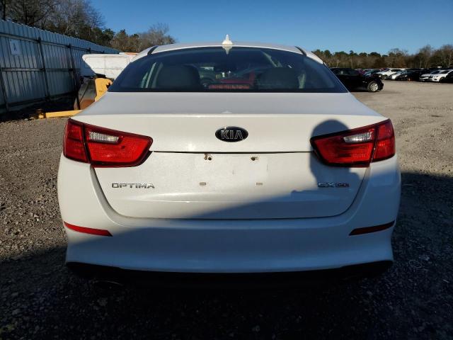 5XXGN4A7XFG514688 - 2015 KIA OPTIMA EX WHITE photo 6