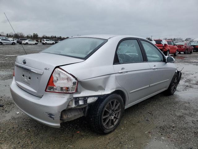 KNAFE222295664349 - 2009 KIA SPECTRA EX SILVER photo 3