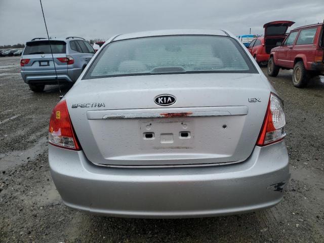 KNAFE222295664349 - 2009 KIA SPECTRA EX SILVER photo 6