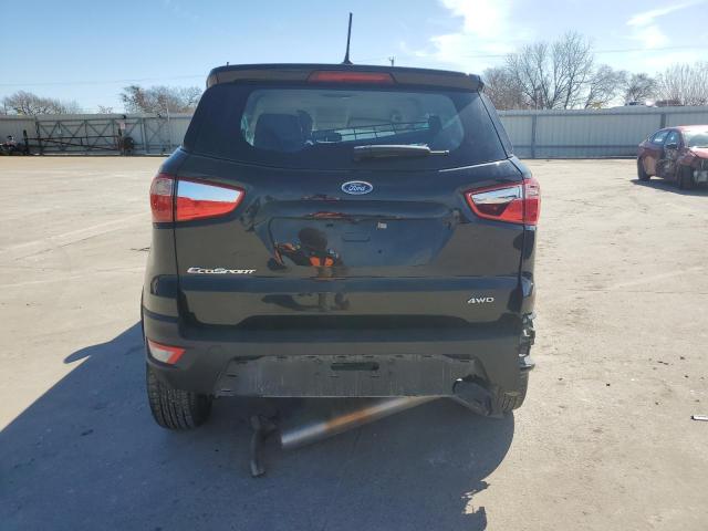 MAJ6S3FL1LC383995 - 2020 FORD ECOSPORT S BLACK photo 6