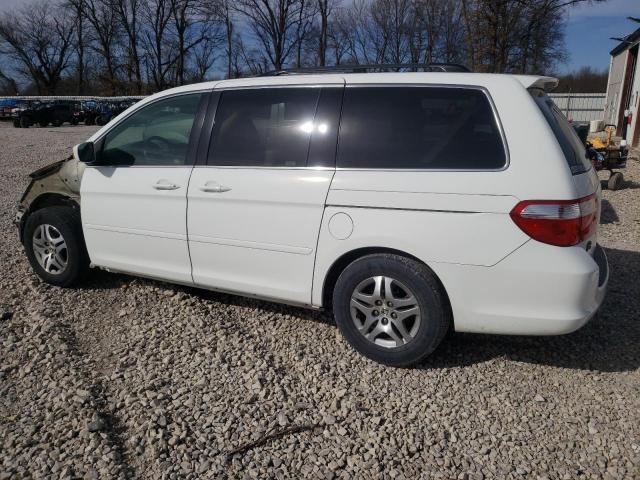 5FNRL38495B422168 - 2005 HONDA ODYSSEY EX WHITE photo 2