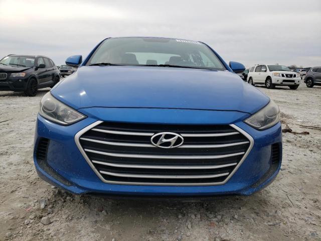 KMHD74LF0HU124063 - 2017 HYUNDAI ELANTRA SE BLUE photo 5