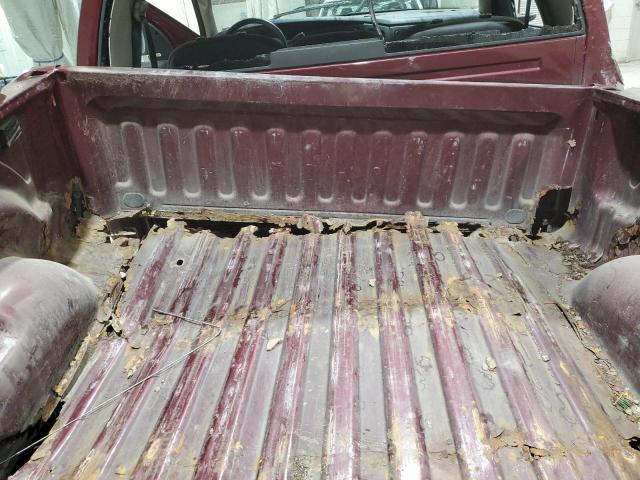 1D7HU16Z92J156804 - 2002 DODGE RAM 1500 BURGUNDY photo 10