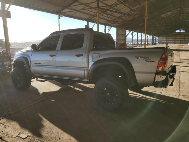 5TEJU62N46Z188969 - 2006 TOYOTA TACOMA DOUBLE CAB PRERUNNER SILVER photo 2