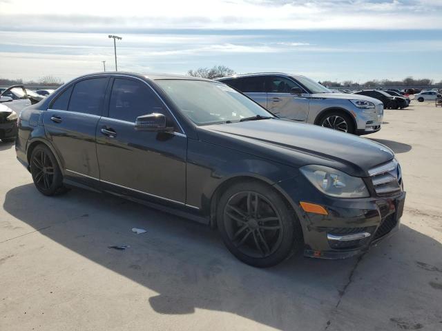 WDDGF4HB7DA770793 - 2013 MERCEDES-BENZ C 250 BLACK photo 4