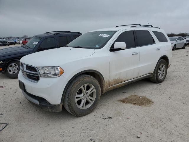 1C4RDHDG7DC664138 - 2013 DODGE DURANGO CREW WHITE photo 1