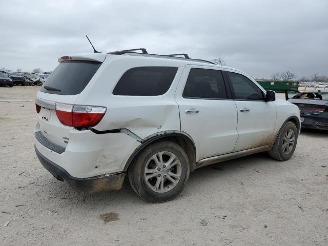 1C4RDHDG7DC664138 - 2013 DODGE DURANGO CREW WHITE photo 3