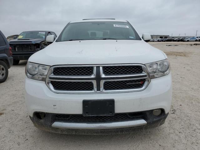 1C4RDHDG7DC664138 - 2013 DODGE DURANGO CREW WHITE photo 5