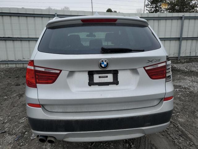 5UXWX7C59BL732892 - 2011 BMW X3 XDRIVE35I SILVER photo 6