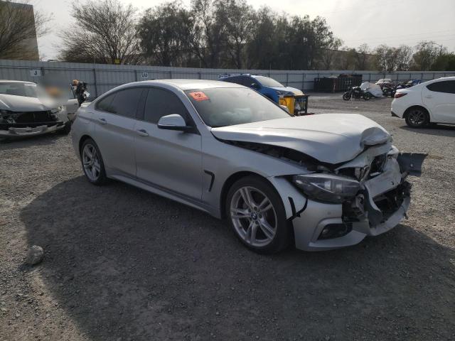 WBA4J1C55KBM16092 - 2019 BMW 430I GRAN COUPE SILVER photo 4