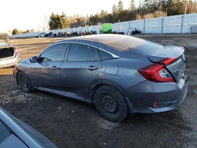 2HGFC2F5XJH032906 - 2018 HONDA CIVIC LX GRAY photo 2