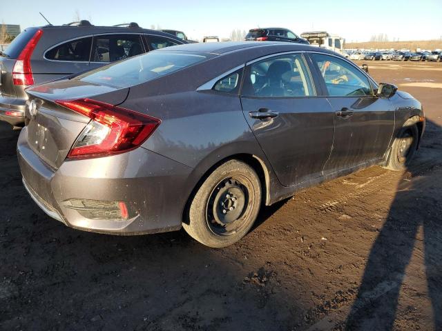 2HGFC2E54KH025422 - 2019 HONDA CIVIC LX GRAY photo 3