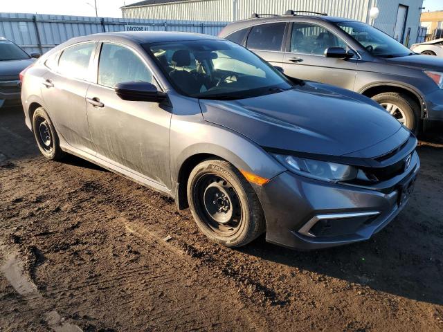 2HGFC2E54KH025422 - 2019 HONDA CIVIC LX GRAY photo 4