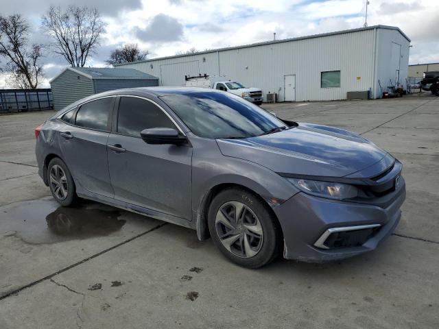 2HGFC2F60KH566281 - 2019 HONDA CIVIC LX GRAY photo 4