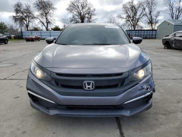 2HGFC2F60KH566281 - 2019 HONDA CIVIC LX GRAY photo 5