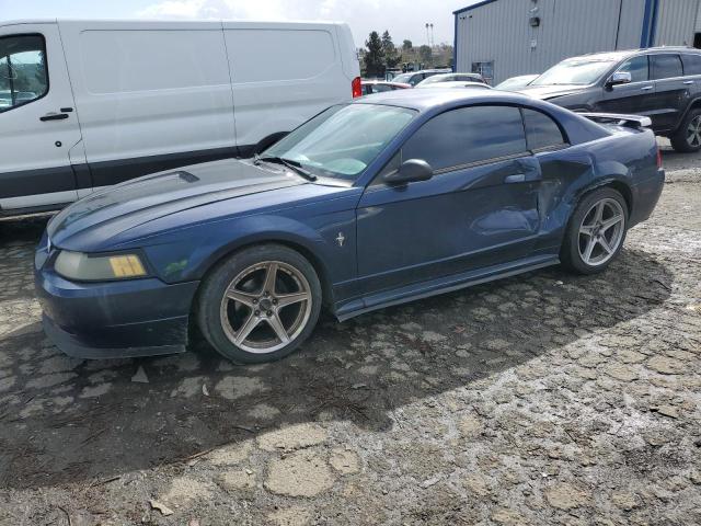 1FAFP40462F200726 - 2002 FORD MUSTANG BLUE photo 1