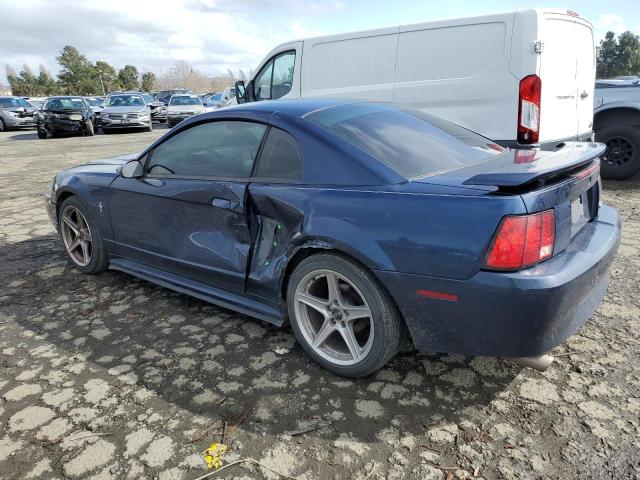 1FAFP40462F200726 - 2002 FORD MUSTANG BLUE photo 2