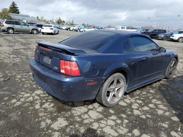 1FAFP40462F200726 - 2002 FORD MUSTANG BLUE photo 3