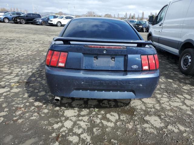 1FAFP40462F200726 - 2002 FORD MUSTANG BLUE photo 6