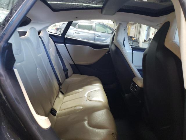5YJSA1H11EFP34244 - 2014 TESLA MODEL S Մոխրագույն լուսանկար 10