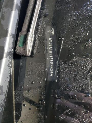 5YJSA1H11EFP34244 - 2014 TESLA MODEL S Մոխրագույն լուսանկար 12