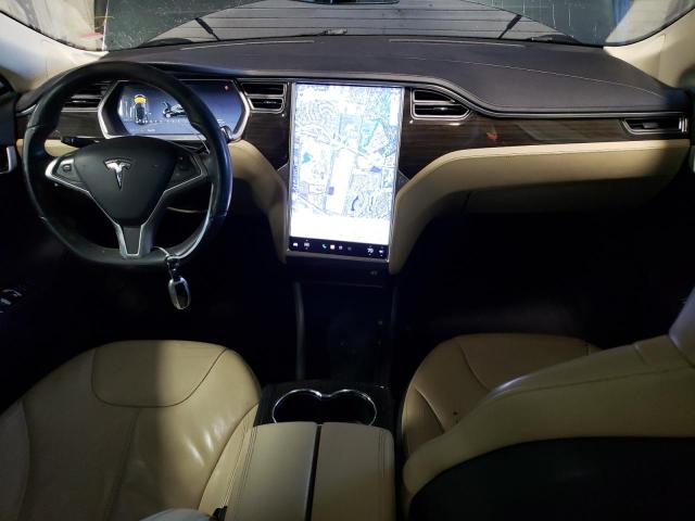 5YJSA1H11EFP34244 - 2014 TESLA MODEL S Մոխրագույն լուսանկար 8