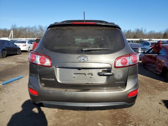 5XYZKDAG7CG169791 - 2012 HYUNDAI SANTA FE LIMITED GRAY photo 6