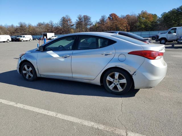 KMHDH4AE6DU585222 - 2013 HYUNDAI ELANTRA GLS SILVER photo 2