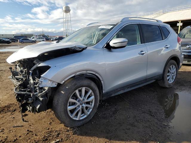 KNMAT2MT7HP519156 - 2017 NISSAN ROGUE S SILVER photo 1