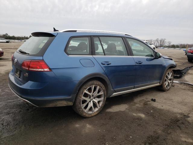 3VWH17AU7JM767253 - 2018 VOLKSWAGEN GOLF ALLTR S BLUE photo 3