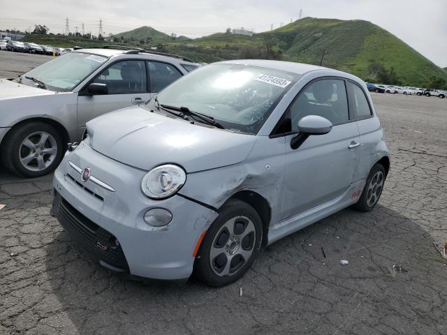 3C3CFFGE7HT561170 - 2017 FIAT 500 ELECTRIC GRAY photo 1