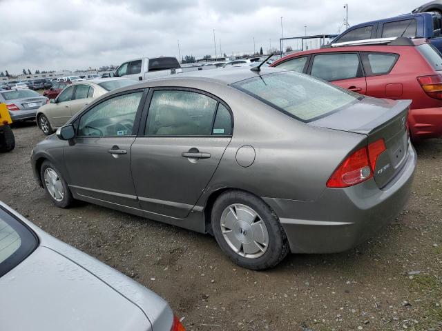 JHMFA36236S011023 - 2006 HONDA CIVIC HYBRID TAN photo 2