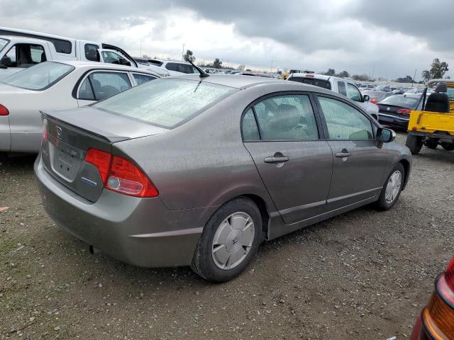 JHMFA36236S011023 - 2006 HONDA CIVIC HYBRID TAN photo 3